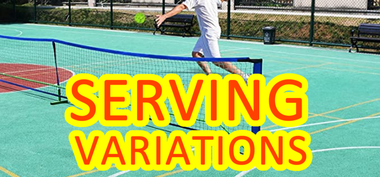 Serving Variations To Improve Your Game